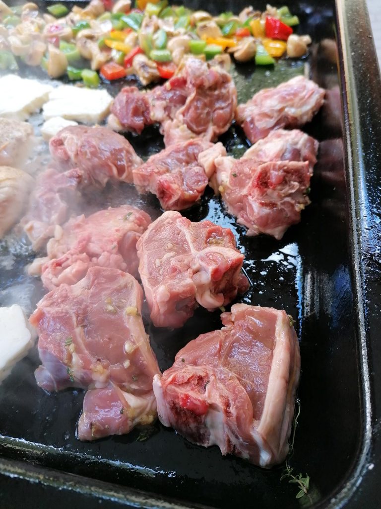 Lammkoteletts am Grill